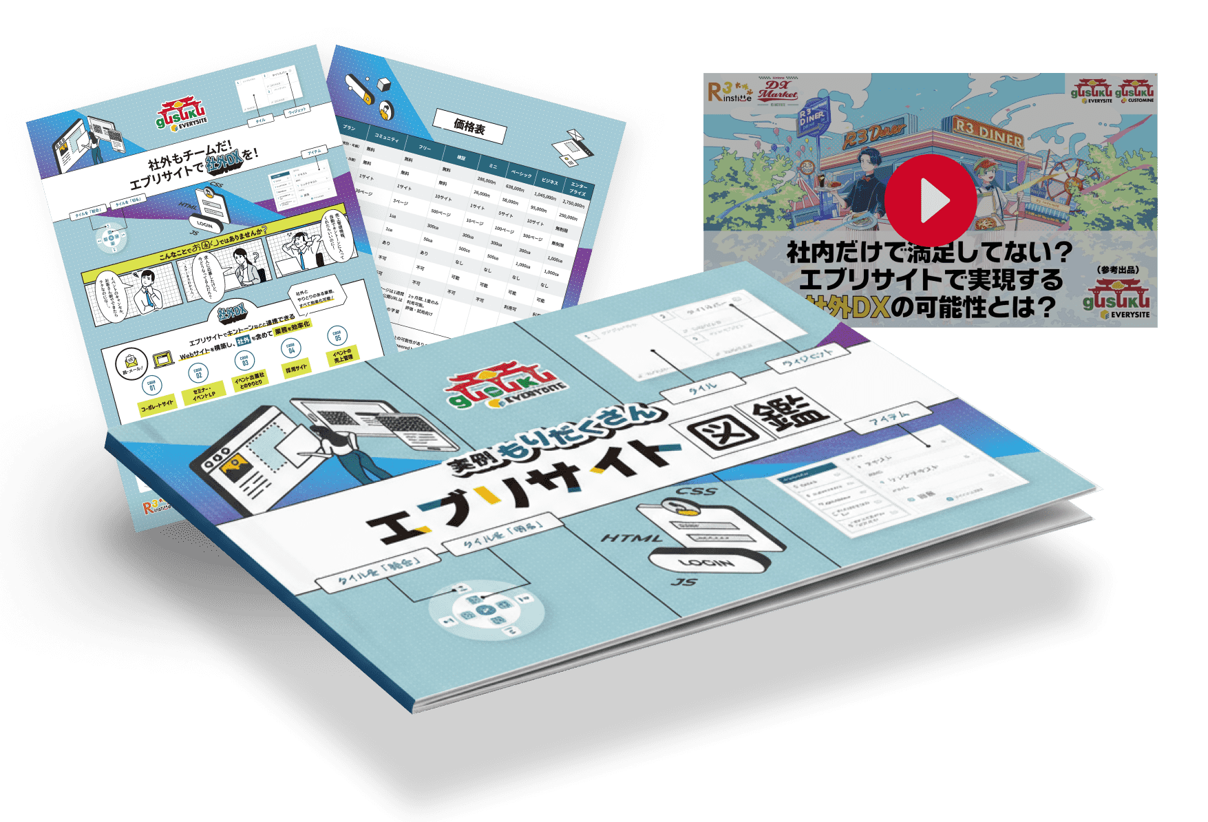 エブリサイトに関する様々なコンテンツで皆様を応援します
